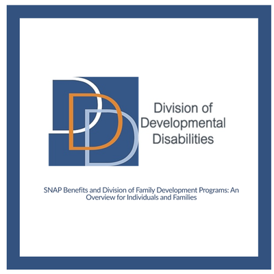 New Jersey SNAP Benefits and DFD Programs - An Overview for Individuals and Families  