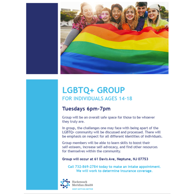 LGBTQ+ Group - Ages 14-18
