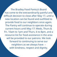Bradley Food Pantry - St James Episcopal Church
