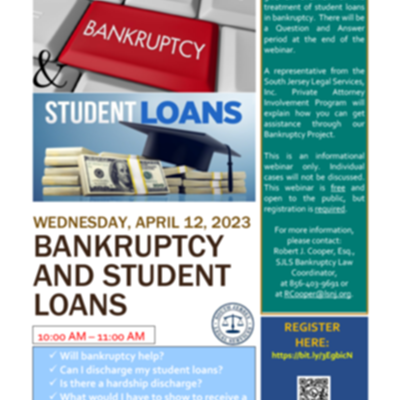 Bankruptcy and Student Loans