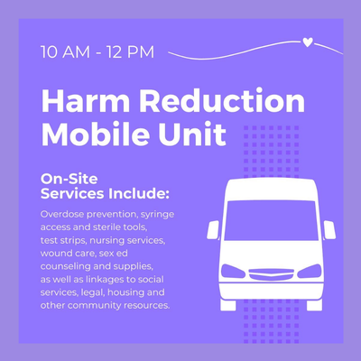 Harm Reduction Mobile Unit at Coastal Communities FSC