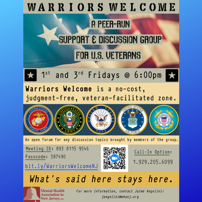 Warriors Welcome Support and Discussion Group