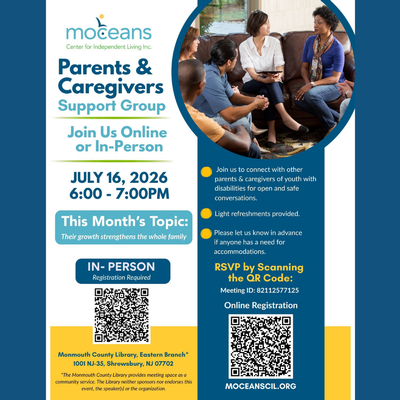 Moceans Parents and Caregivers Support Group