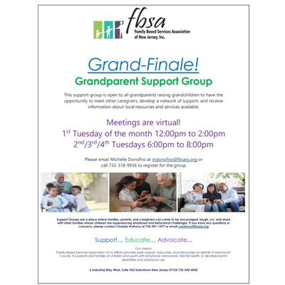 Grand-Finale! Grandparent Support Group