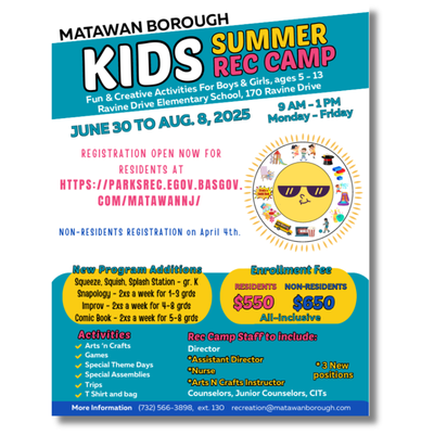 Matawan Summer Camp