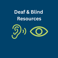 Blind, Visually Impaired and Deaf, Hard of Hearing Resources