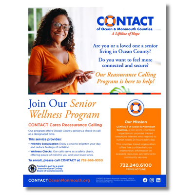 CONTACT Cares Reassurance Calling Program