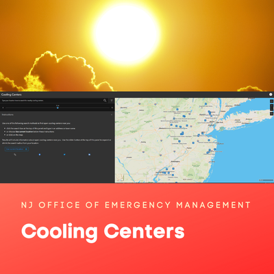 Cooling Centers in New Jersey / Monmouth County