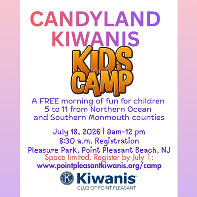 Candyland: Kiwanis Summer Camp