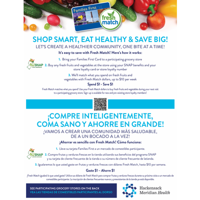 Fresh Match Nutrition Incentive Program