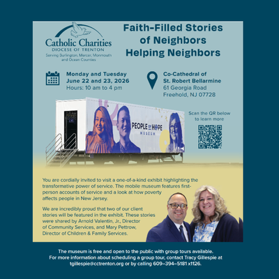 Faith-Filled Stories of Neighbors Helping Neighbors Mobile Museum