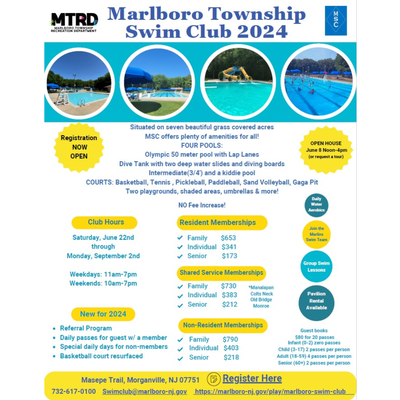 Marlboro Township Swim Club 2024
