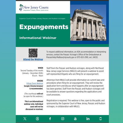 Expungements Informational Webinar