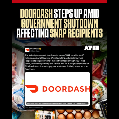 DoorDash Offers Free Meal Deliveries & Grocery Support for SNAP Households