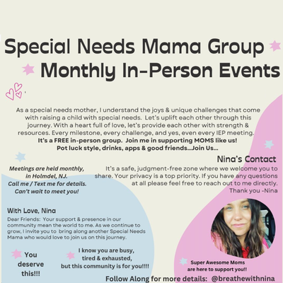Special Needs Mama Group