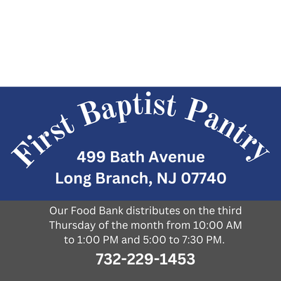 First Baptist Pantry