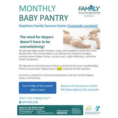 Bayshore Family Success Center - Baby Pantry