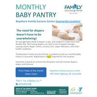 Bayshore Family Success Center - Baby Pantry