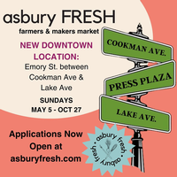Asbury Fresh Farmers & Makers Market Opens May 5th