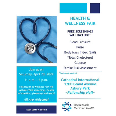 Hackensack Meridian Health - Health & Wellness Fair