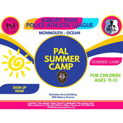 Police Athletic League Summer Program - Asbury Park