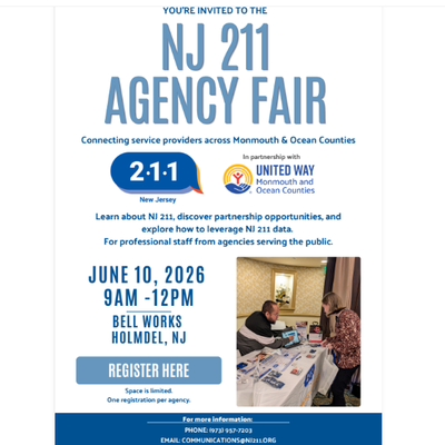NJ 211 Agency Fair