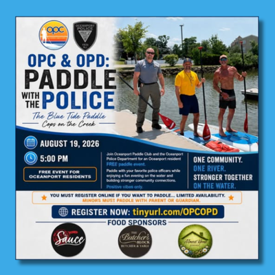 OPC & OPD: Paddle With the Police – The Blue Tide Paddle • Cops on the Creek