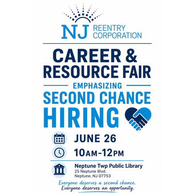 NJ Reentry Corporation Career & Resource Fair
