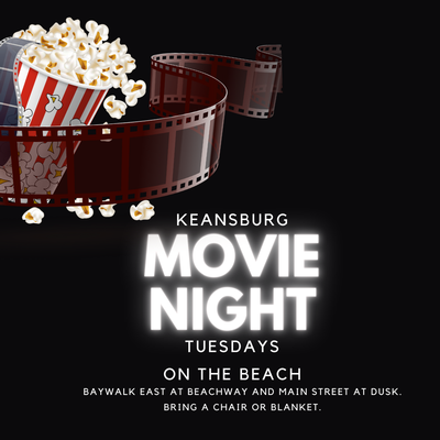 Free Movies on the Beach Tuesdays - Keansburg