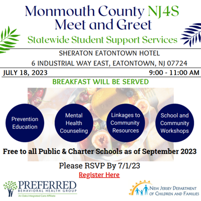 Monmouth County NJ4S Meet & Greet