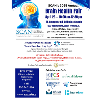 SCAN's Annual Brain Health Fair