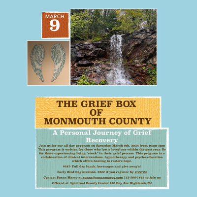 Grief Box of Monmouth County - A Personal Journey of Grief Recovery