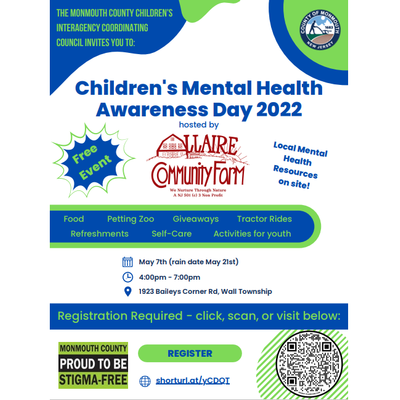 Children's Mental Health Awareness Day 2022 - Monmouth ResourceNet