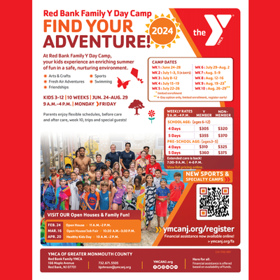 Red Bank Family YMCA Summer Day Camp