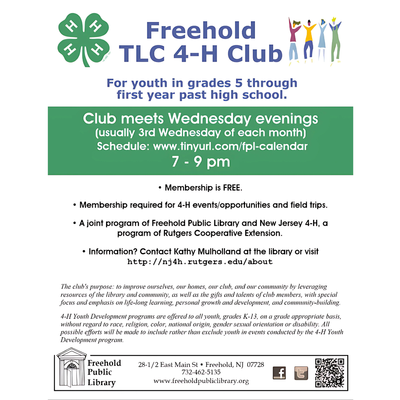 Freehold TLC 4-H Club