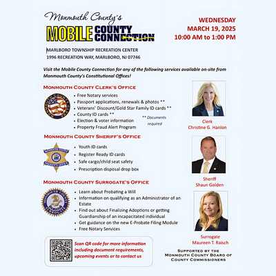 Monmouth County Mobile Connection at the Marlboro Township Recreation Center