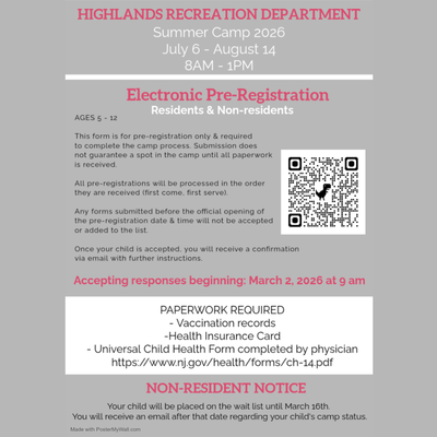 Highlands Recreation Summer Camp