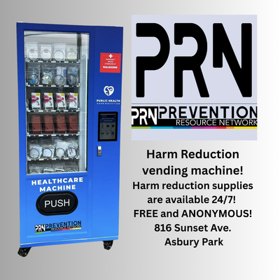 Prevention Resource Network  Harm Reduction Vending Machine