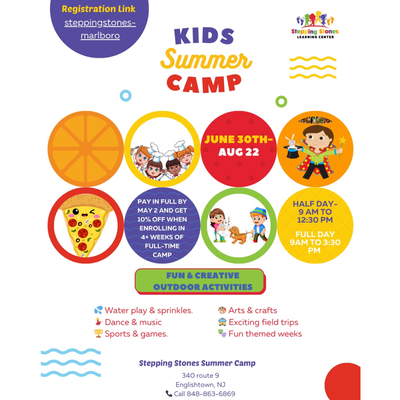 Stepping Stones Learning Center Summer Camp
