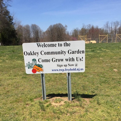 Freehold Township Heritage Society Community Garden at Oakley Farm